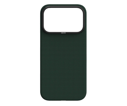 Etui do telefonów YAXO Aramid Fiber Ultra Slim Case MagSafe iPhone 17 Pro Max Green